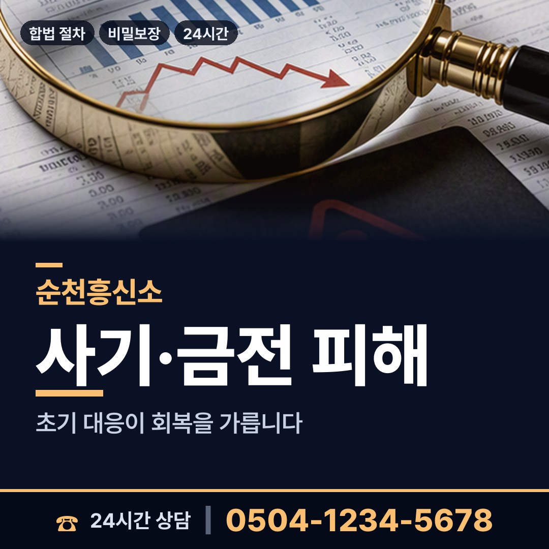순천 도사동 탐정사무소 상담 안내